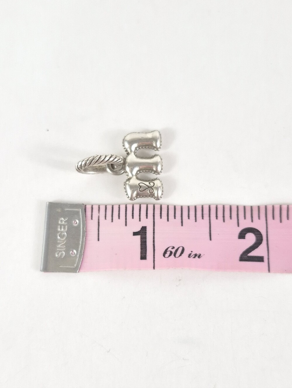 Brighton ABC Lowercase Letter M Charm - Picture 4 of 4